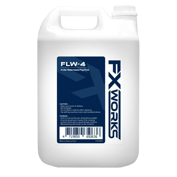Open Box FX Works FLW-4 - Water Based Fog Fluid