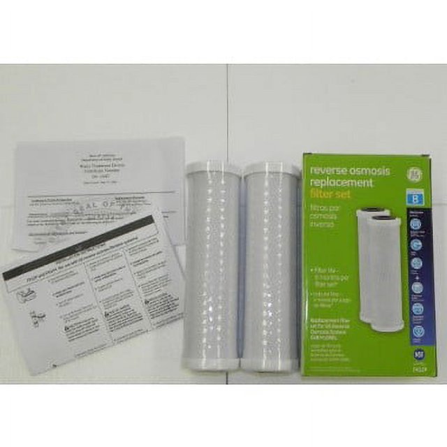 FX12P Replacement Carbon Filter Pack for GE GXRM10RBL PNRV12 GXRV10 RO
