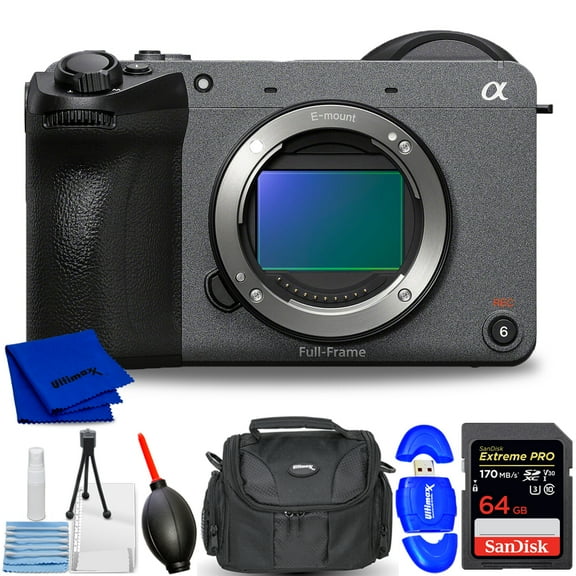 FX2 Digital Cinema Camera (Body) ILME-FX2B (International Model) - 7PC Accessory Bundle