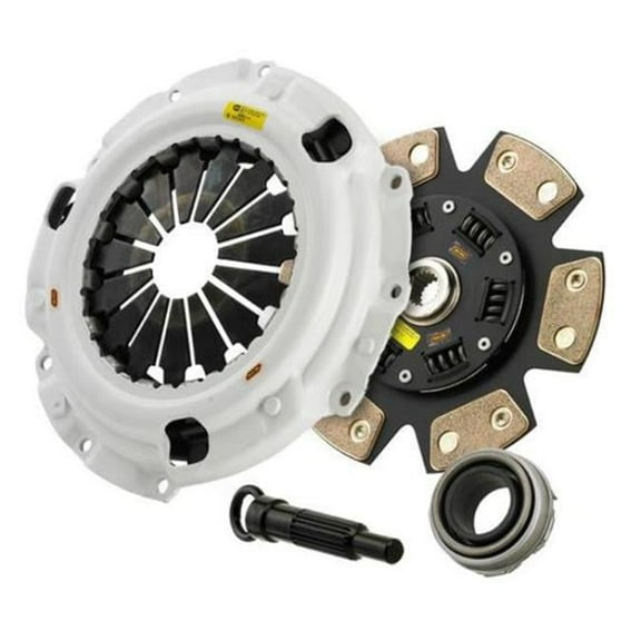 FX400 High Rev 6-Puck Ceramic Clutch Kit with Steel FW for 2014 Acura ILX
