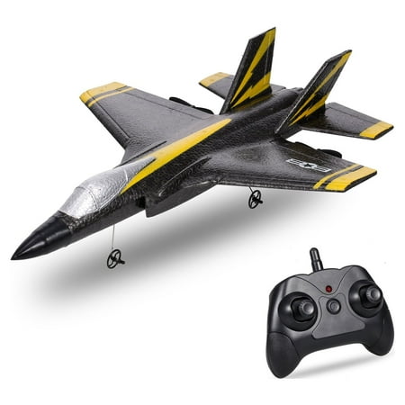 FX635 RC Airplane, 2 Channel RC Plane, 2.4Ghz Remote Control Airplane, Ready to Fly Foam Glider with 3 Axis Gyro, Fixed Wing Aircraft Toys for Beginners Kids Adults