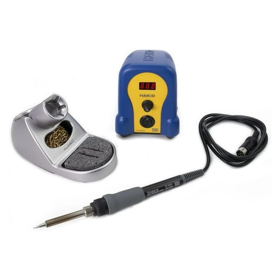 FX888DX-010BY - Digital Soldering Station with Encoder (Blue/Yellow Housing)