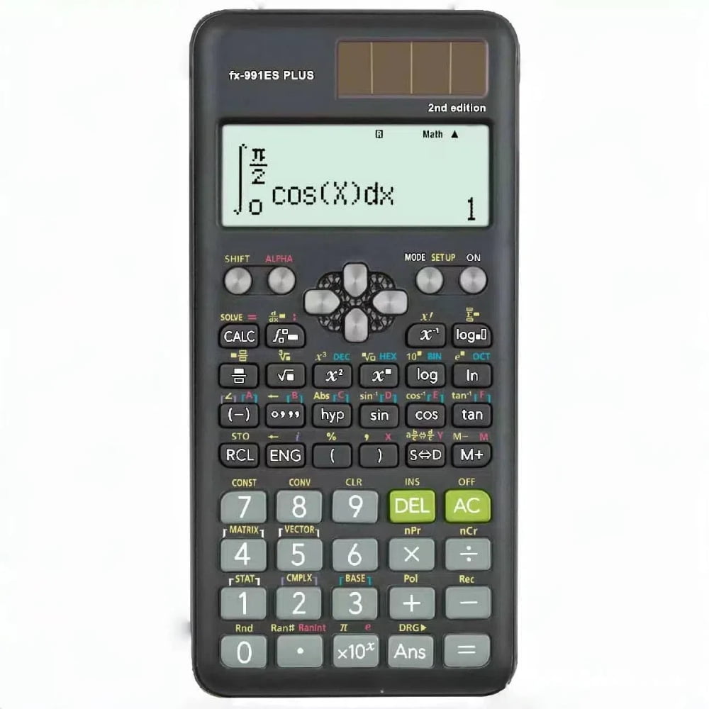 FX991ESPLUS 2nd Generation 2nd Scientific Calculator Function Calculator High School and College Scientific Calculator, Black