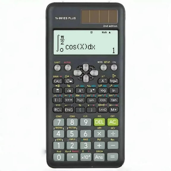 FX991ESPLUS 2nd Generation 2nd Scientific Calculator Function Calculator High School and College Scientific Calculator, Black