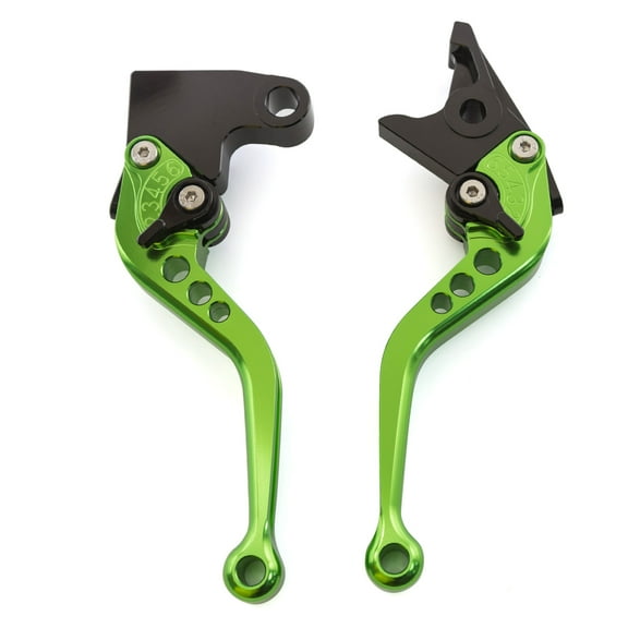 FXCNC Brake Clutch Levers for Z250SL 16-17, Ninja 300R Z300 13-18, Ninja 250R 08-12, VERSYS 300X 17-20, Ninja 400 18-20, Z250 13-14, KLX150S 09-13, Z125 Pro 15-20, KLX125 10-16