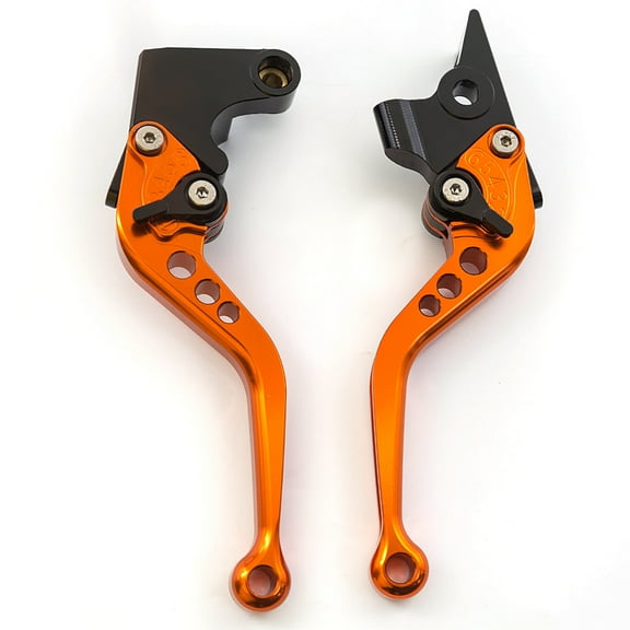 FXCNC CNC Aluminum Short Adjustable Brake Clutch Levers Compatible with YFM700 Raptor 700 R 2008-2022, YFZ450 YFZ450R YFZ450X 2008-2020, YFM250 Raptor 2008-2013, Raptor 250R 2011