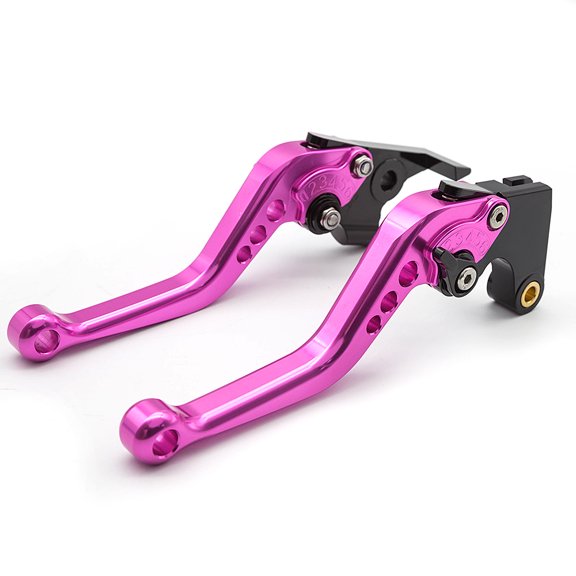 FXCNC CNC Aluminum Short Adjustable Brake Clutch Levers Compatible with YZF R3 R25 2013-2022, MT-03 MT-25 MT03 MT25 2015-2022