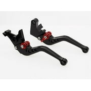 FXCNC Motorcycle Adjustable Brake Clutch Levers Compatible with Royal Enfield Continental GT 650, Continental GT 535, 650 Interceptor, Royal Enfield C5 and B5, 2017 on Euro