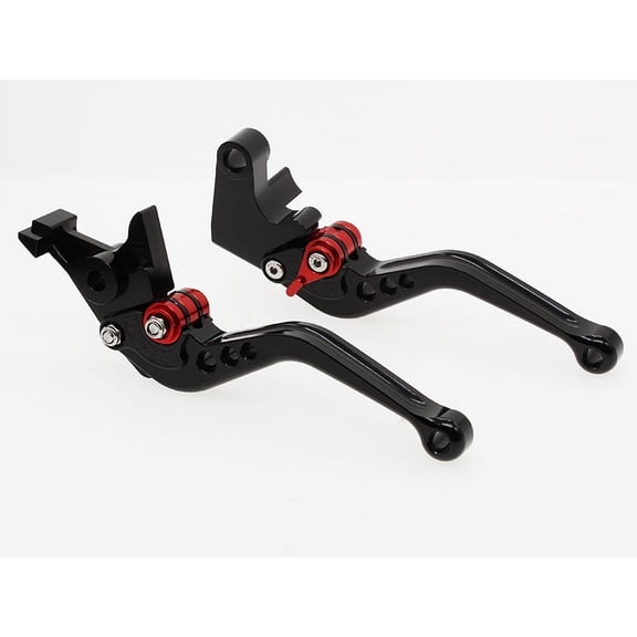 FXCNC Motorcycle Adjustable Brake Clutch Levers Compatible with Royal Enfield Continental GT 650, Continental GT 535, 650 Interceptor, Royal Enfield C5 and B5, 2017 on Euro