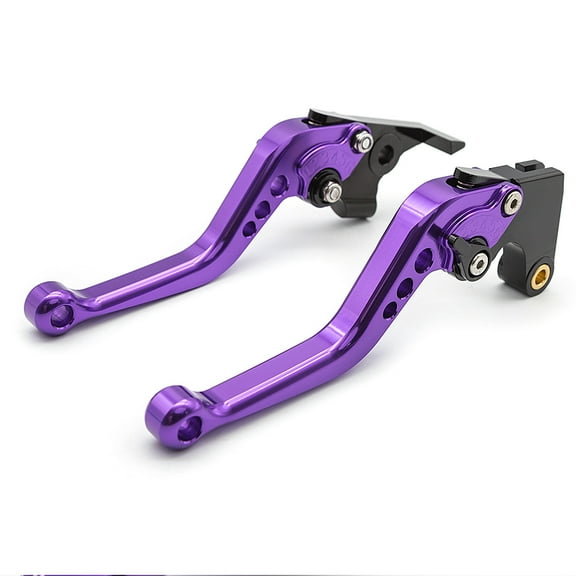 FXCNC Motorcycle Short Adjustable Brake Clutch Levers Compatible with FZ1 FAZER 2006-2015, FZ8 2011-2015, FZ6R XJ6 DIVERSION 2009-15, FZ6 FAZER 04-10, XSR 900 700 ABS 2016-2020, Tenere 700 2019-2021