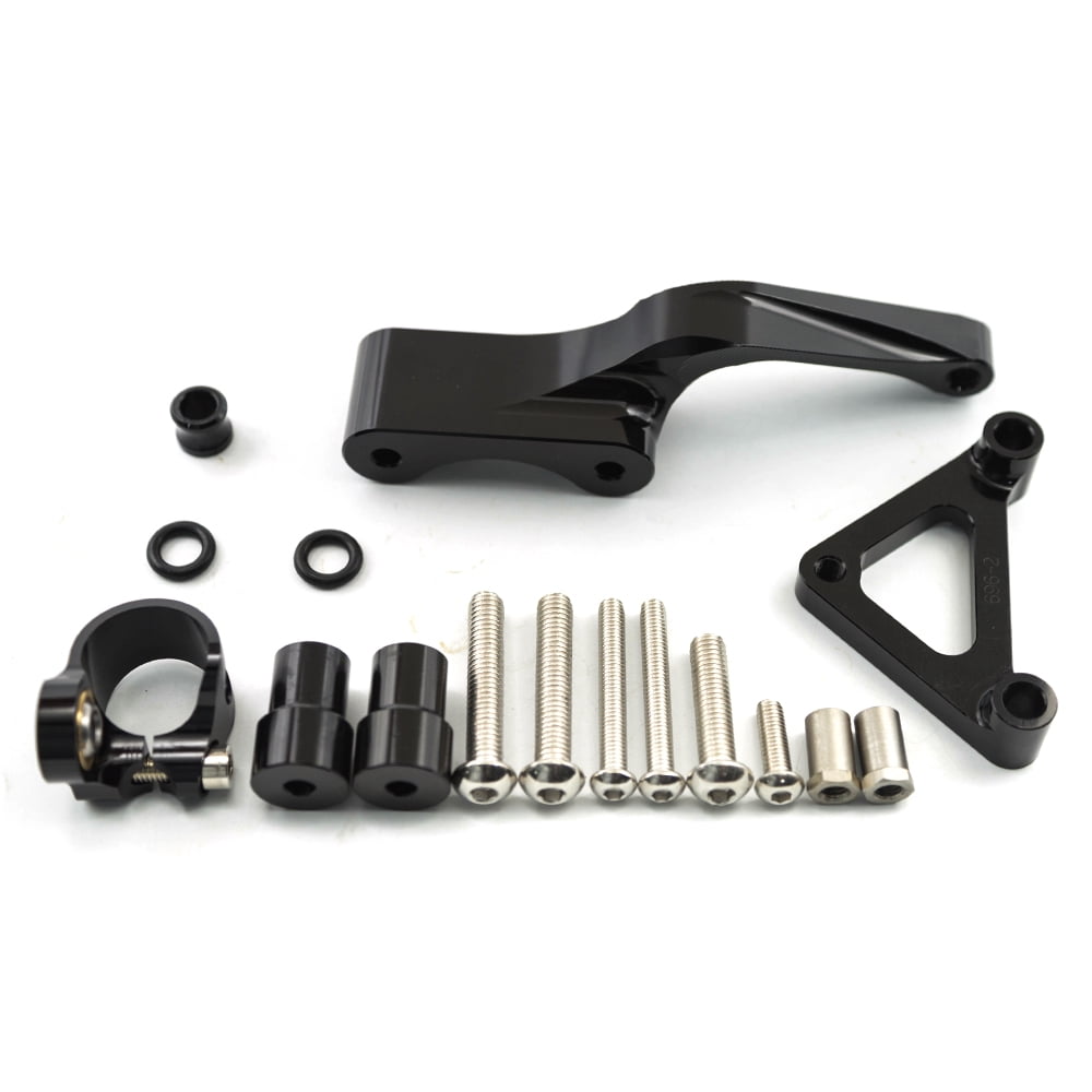 FXCNC Racing Motorcycle CNC Steering Damper Stabilizer Buffer Mounting ...