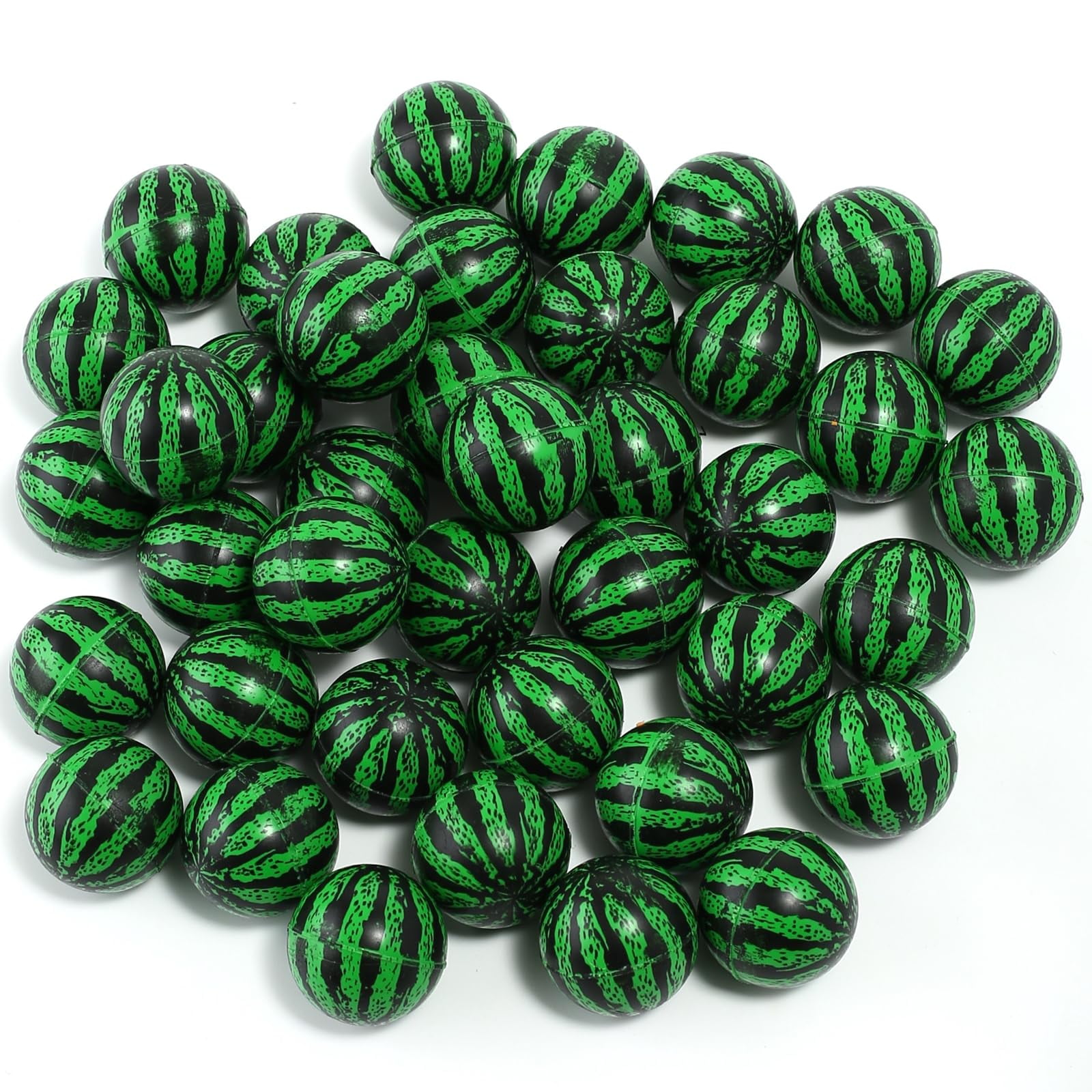 24 Pack Colorful Bouncy Balls 25mm - High Bounce Rubber Balls For Parties, Prizes, Pet Toys & Carnival Games