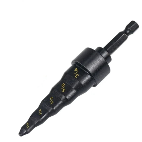 FXMLRLK 1 Pack Repair Tool, Swage Tube Expander 5 in 1 Air Conditioner Copper Pipe Expander Swaging Drill Set Copper Tubing Tool with 1/4, 3/8, 1/2, 5/8, 3/4 Bits