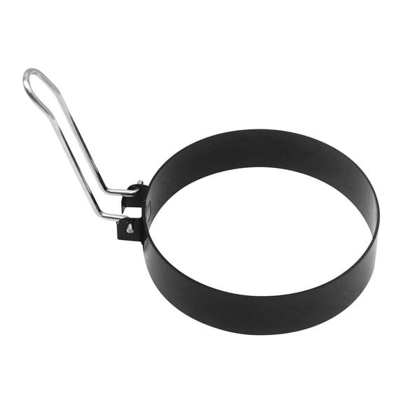 FXMLRLK 1 Pc Round Egg Cooker Ring,Stainless Steel Non Stick Egg Mcmuffin Maker Egg Molds For Fried Egg Muffin Sandwiches(3.5inch)