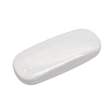 FXMLRLK 1 Piece Eyeglasses Case, Hard Shell Eyeglasses Cases Protective Case for Men Women, White