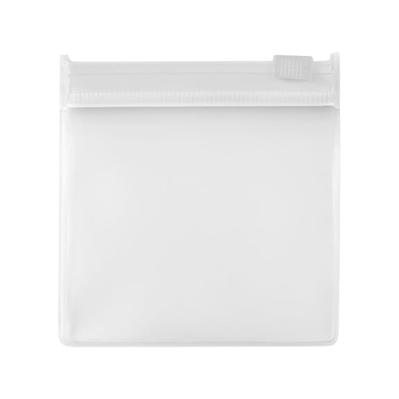 FXMLRLK 1 Piece Zippered Pill Pouch Reusable Pill Pouch Bags Storage Pouches with Slide Lock Pill Bags Small Portable Pill Bag Travel Plastic Pill Bag with Slide Lock for Pills Small Items(Clear)