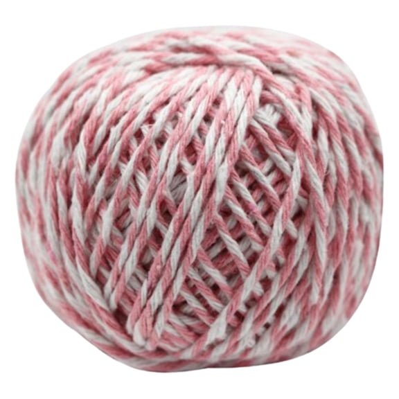 FXMLRLK 1 Roll 230FT Crafty Jute Twine String Hemp Jute, Natural Jute String for Artworks, Handmade Crafts, Plant Hanger, Gift Wrapping String, Picture Display and Embellishments, Gardening, Pink