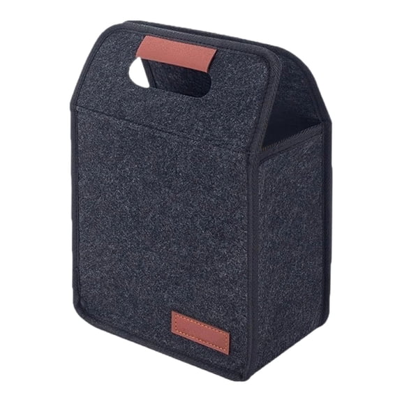 FXMLRLK 2 Cup Drink Carrier with Handle, Reusable Felt Drink Caddy Drink Holder for Car, Folding Portable Coffee Cup Holder Bag for Travel and Delivery