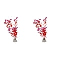 thumbnail image 1 of FXMLRLK 2-Pieces Fish Tank Artificial Plants, Fish Tanks Decoration Plants, Fish Tank Decor, Aquarium Decor Plastic Plants, Red, 1 of 9