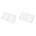 thumbnail image 1 of FXMLRLK 2Pcs Cooling Rack and Baking Rack with Stainless Steel, Heavy Duty Cooling Racks for Cooking and Baking, Sturdy Cookie Cooling Rack, Easy to Clean Oven & Dishwasher Safe, 1 of 7