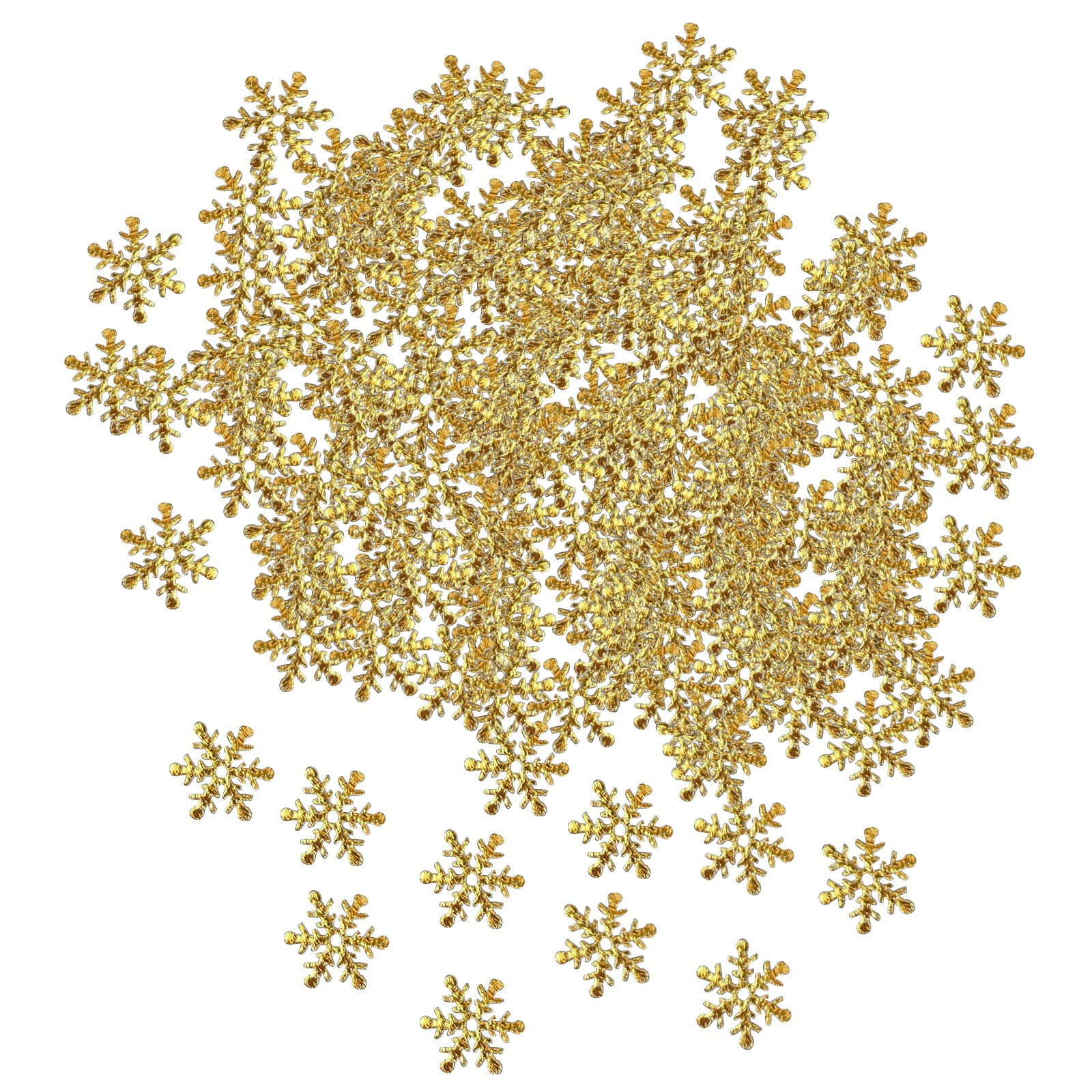 FXMLRLK 300Pcs Plastic DIY Confetti & Scattering Snowflake Decor for ...