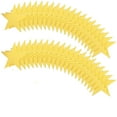 thumbnail image 1 of FXMLRLK 40 Pieces Gold Stars Cutouts, Double Printed Star Paper Star Confetti Cutouts 5.9 Inch Glitter Stars Decorations for Bulletin Board Classroom Wedding Party Supplies, 1 of 7