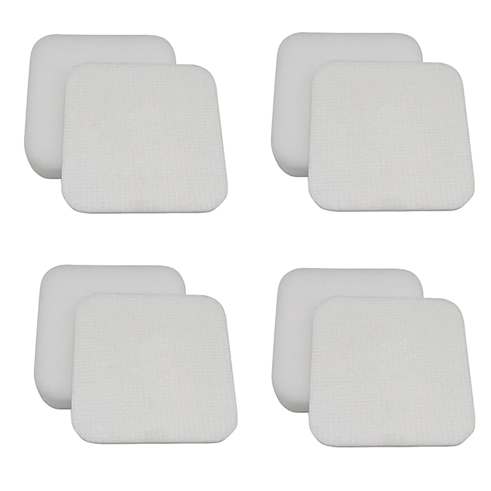 FXMLRLK 4Pack Vacuum Filter Replacement for Shark LA500, LA301, LA455, LA555, LA322 Rotator Lift Away ADV DuoClean PowerFins Upright Vacuum - Foam & Felt Filter Set for Pet Hair, Dirt, Dust