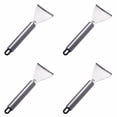thumbnail image 1 of FXMLRLK 4Pcs Fish Scale Remover, Stainless Steel Fish Scaler Scraping Tool, Serrated Fish Cleaning Tools,Sharp Fish Descaler Tool for Restaurant Chef and Home Cooking Seafood Tools, 1 of 9
