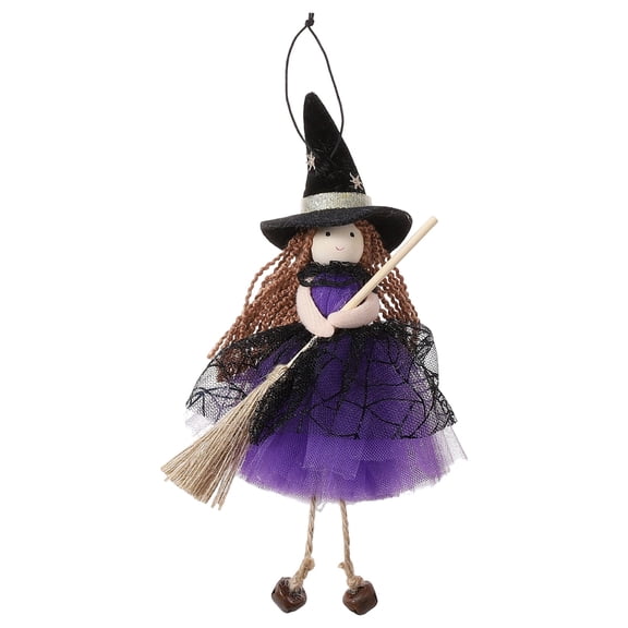 FXMLRLK Halloween Witch Dolls, Hanging Kitchen Witch Home Decor, Whimsical Halloween Ornament
