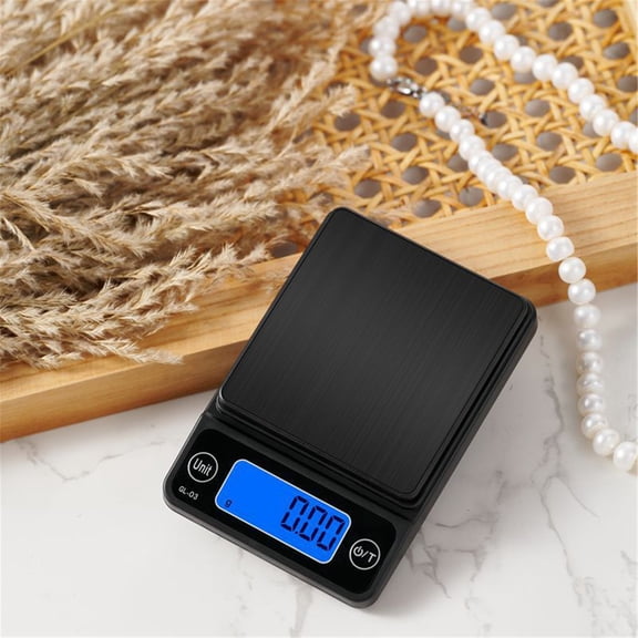 FXMLRLK Kitchen Scale Digital Food Scale,Coffee Scale 500g/0.01 Digital Scale Food Kitchen for Baking and Cooking LCD Display Mini Food Scale