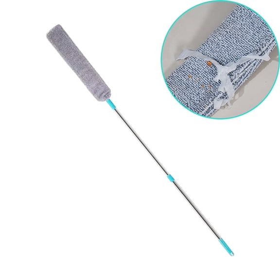 FXMLRLK Retractable Gap Dust Clean Brush Under Appliance Microfiber Duster Dust Cleaning Brush,Bendable Removable Washable Gap Dust Cleaner for Sofa Bed Furniture Bottom