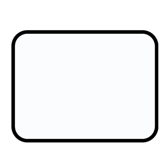 FXMLRLK Small White Board 8''x11''Board Whiteboard for Office Studying Fridge Wall Locker White