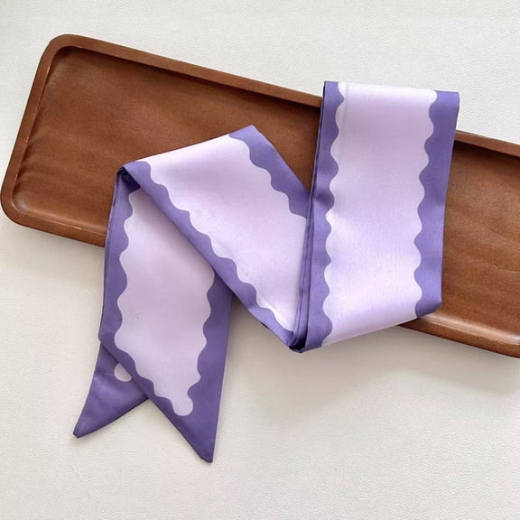 FXMLRLK Wreath Sash for Front Door, Cotton Wreaths Satin Sash Burlap Garland Ribbon Accessories for Wreath Yard Doorway Indoor Outdoor Bow Bridal Shower Home Decor,Purple