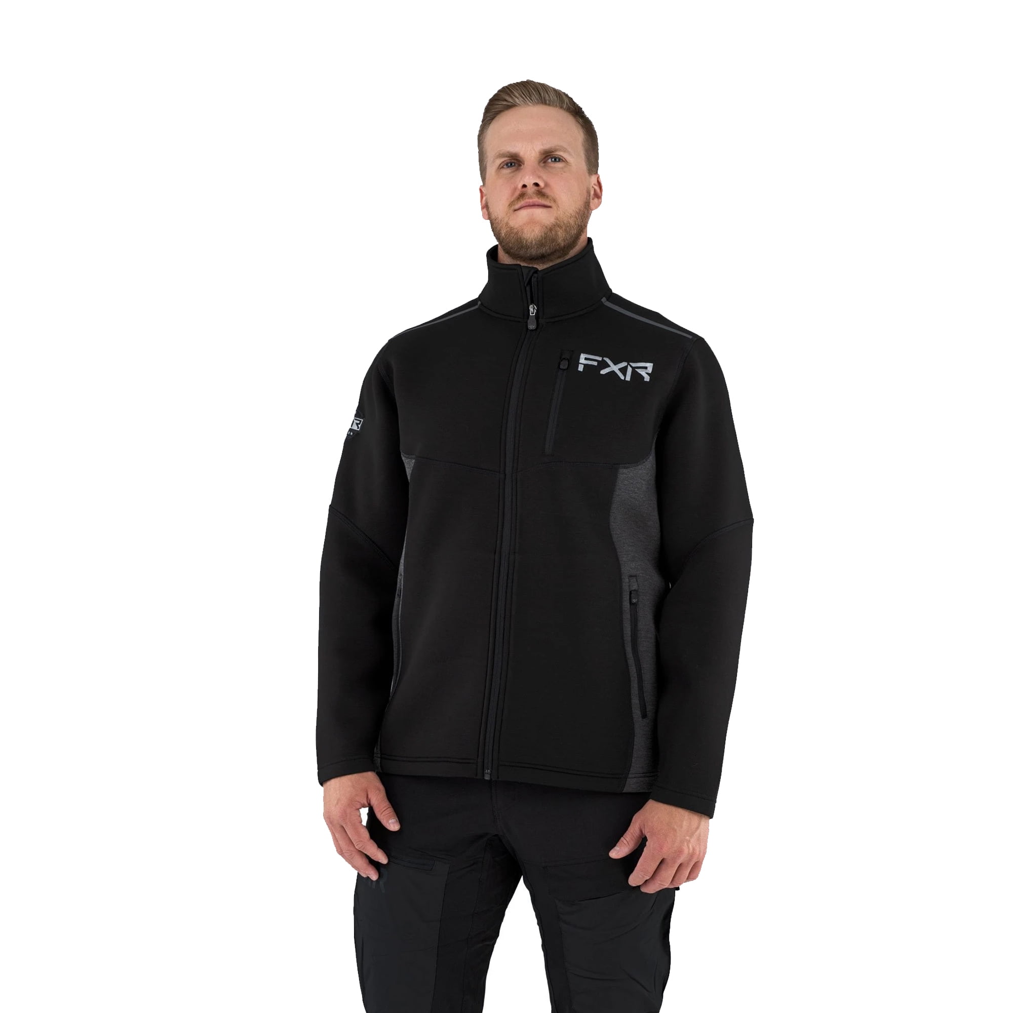 FXR Black Ops Altitude Tech Zip Up Jacket Warm Poly Blend Full Front Zip Casual X Large 211138 1010 16 Walmart