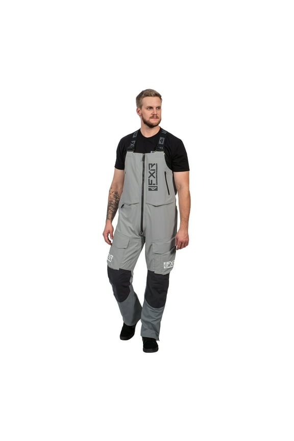 M Vapor Pro Tri-Laminate Bib Pant 21-Grey/Char-L