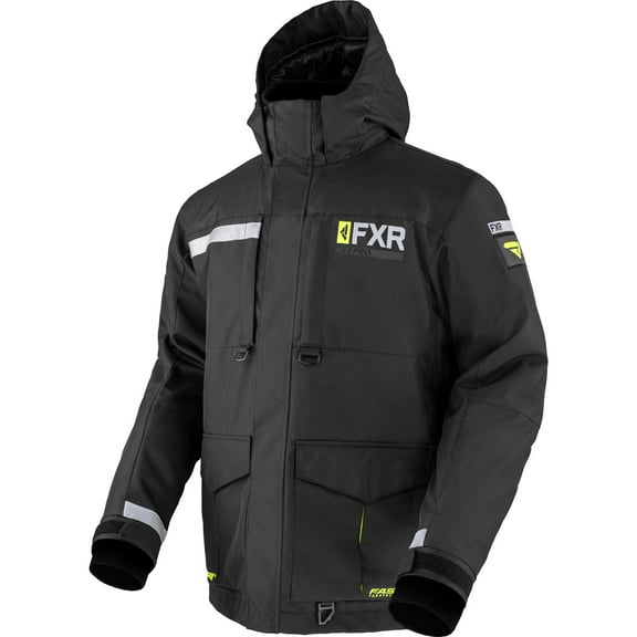 FXR Mens Black/Hi-Vis Excursion Ice Pro Jacket Snowmobile 2020