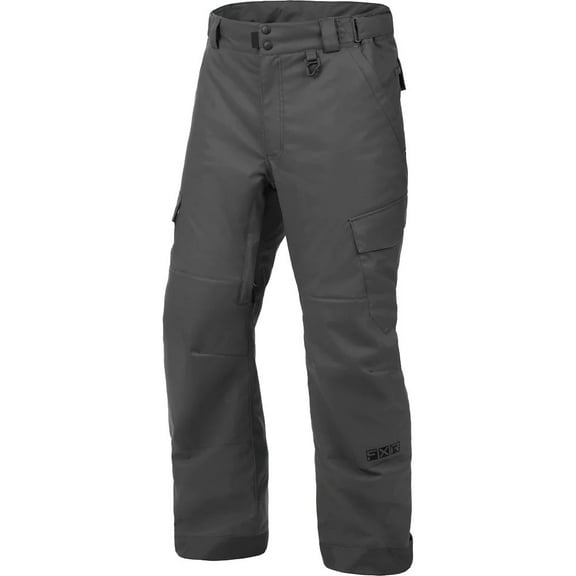 FXR  Mens Chute Snowmobile Pants HyrdX Pro M-Series Omni-Stretch Dry Vent Asphalt - 240146-0700-22