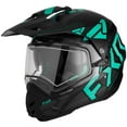 FXR Torque X Team Helmet W/ Elec. Shield and Sun Shade Black / Mint XS