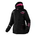 thumbnail image 1 of FXR  Womens Excursion Ice Pro Snowmobile Jacket Warm Black Linen Electric Pink - 10 220212-1194-10, 1 of 3