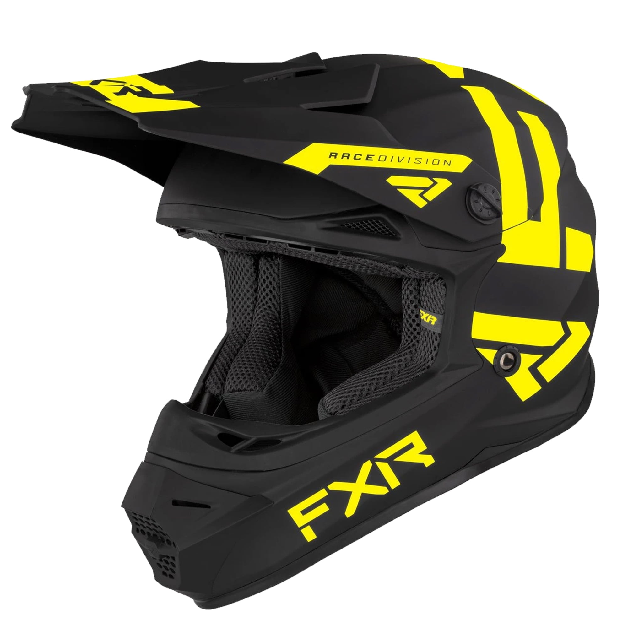 FXR Youth Legion Helmet Lightweight Removeable Breath Box Ventilated HiVis Medium 210640