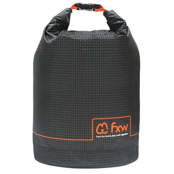 FXW Dog Food Travel Bag，Large Capacity for Travel Kibble Storage Perfect for RV Road Trips, Camping, Longterm Dog Boarding Gear Accessories Gray, 42 Cups