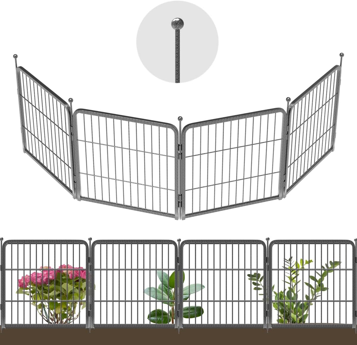 Outdoor Essentials Pro Series 6 ft. x 6 ft. Lakewood Tan Vinyl Privacy