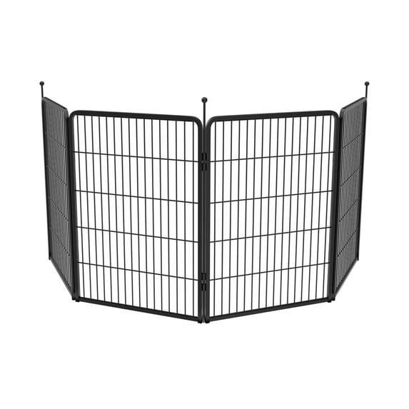 FXW Instant Dog Playpen, Portable Pet Fence for Outdoor, RV Trips, and Camping, 45inch, 4 Panels for Large Dogs│Patented