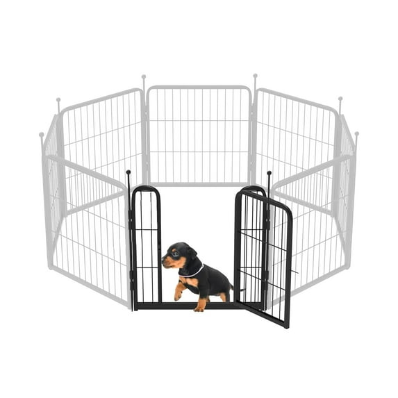 FXW Rollick Dog Playpen, 1 Add-On Gate Panel, Single 32-Inch Gate Panel