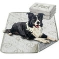 thumbnail image 1 of FXW Washable Pee Pads for Dogs, Super Absorbent Puppy Pads for Cages and Crates, 35" x 35", 2 Packs, Square, 1 of 1