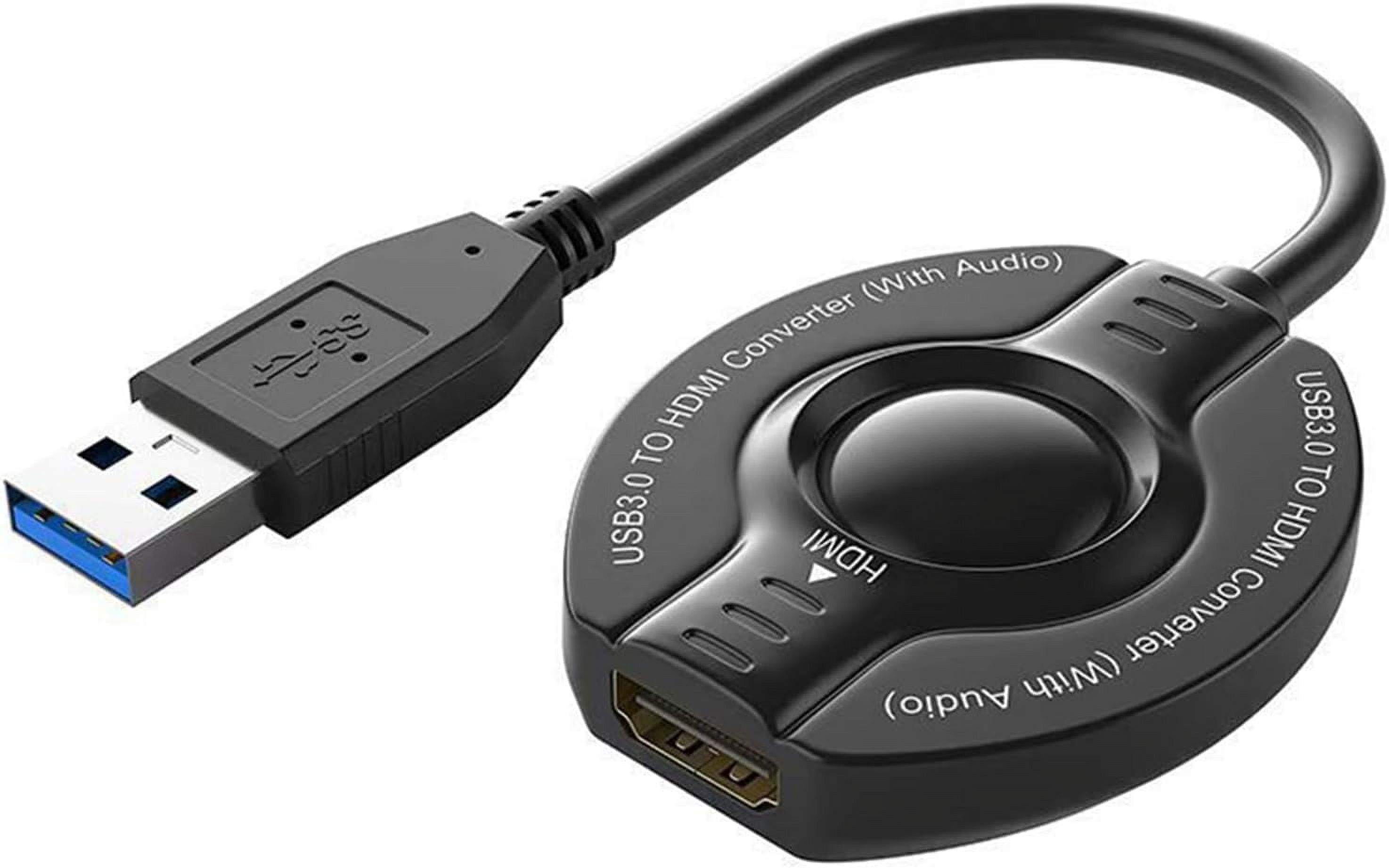 FXY1080P/60Hz Portable USB 3.0 2.0 to Video Adapter Converter Cable