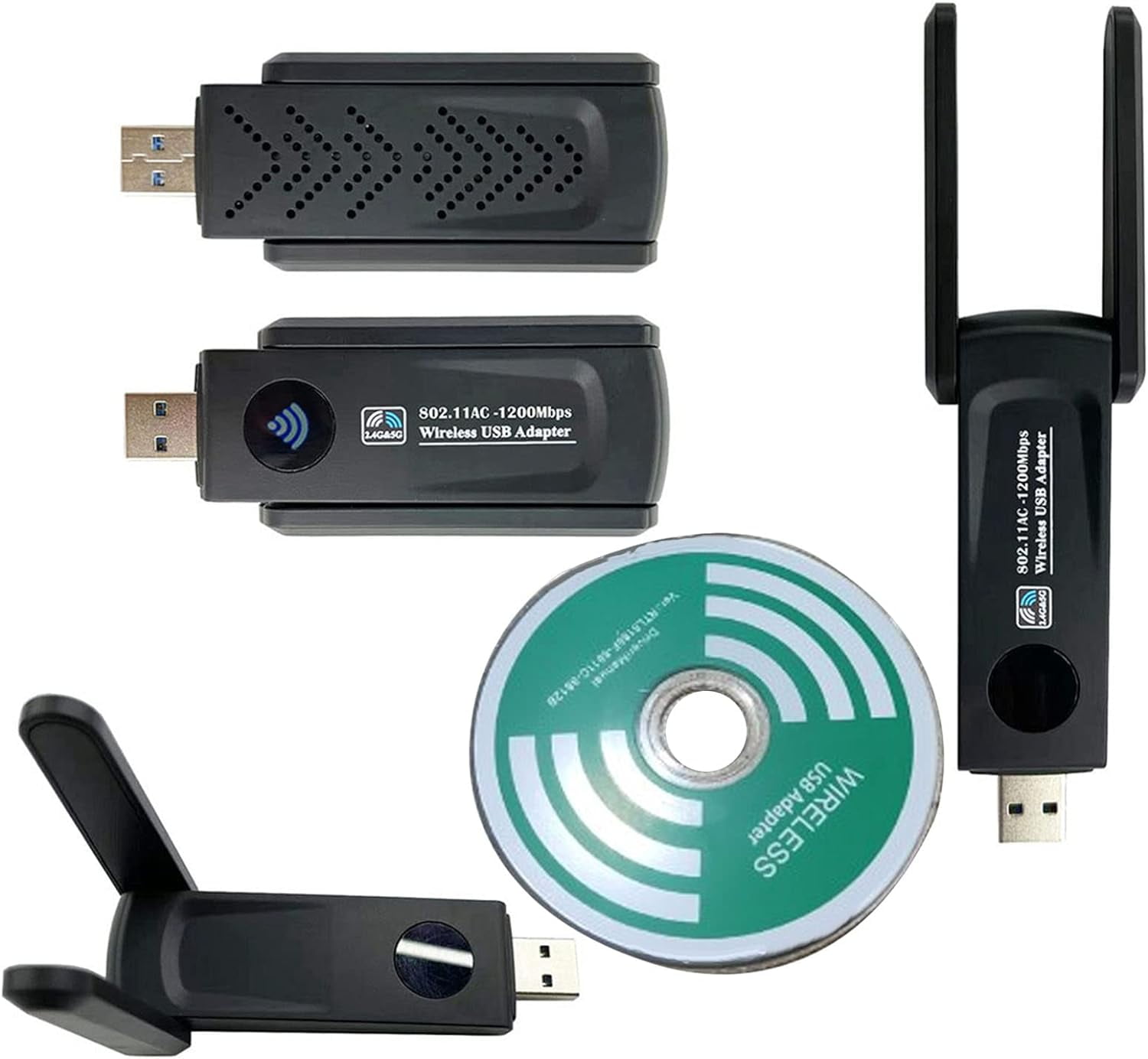 FXY1200M Dual Band Adapter USB3.0 Interface Plug and Play USB Network