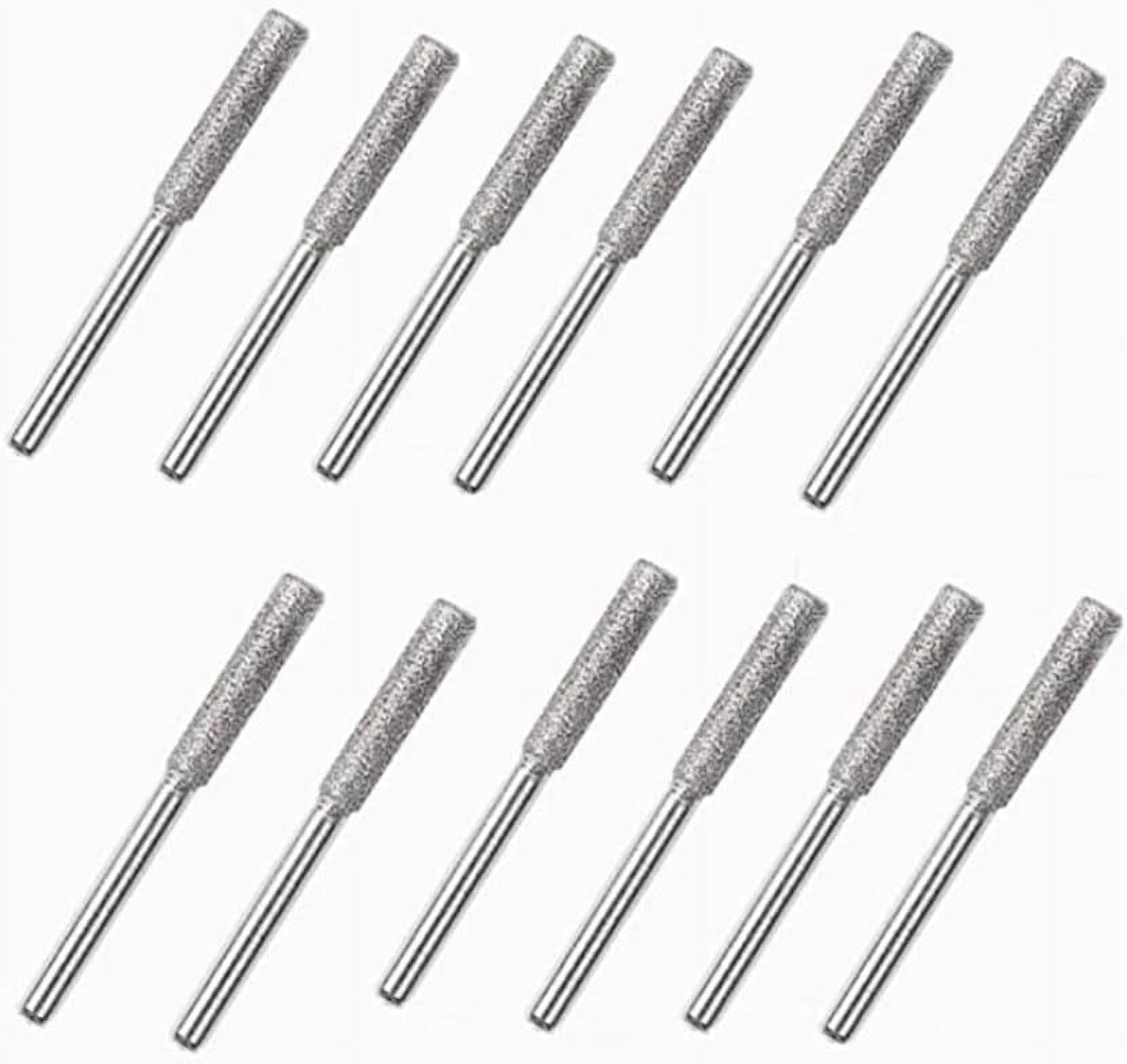 FXY12PCS Chainsaw Bits Set File Sharpening Polishing Tool Diamond