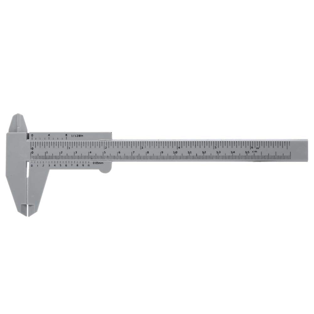 FXY150MM Vernier Caliper, Plastic Vernier Calipers with Inch/MM
