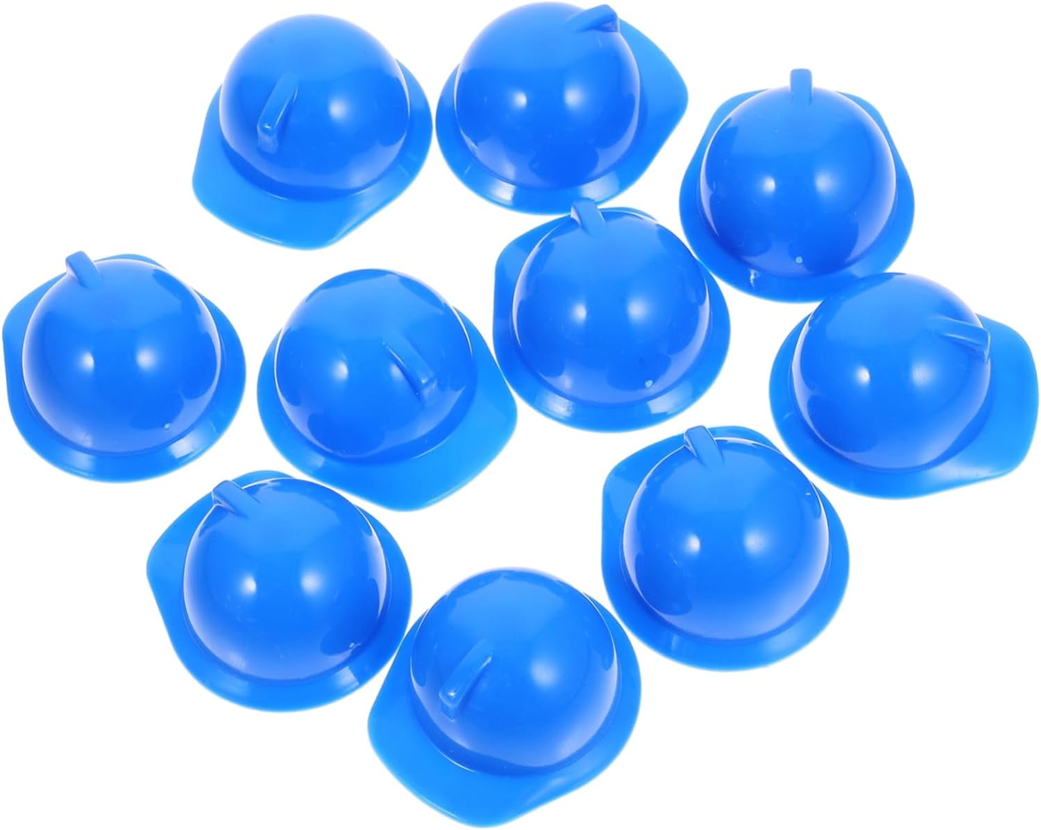 FXY20 Pcs Dolls Safety Helmets Has Hats Toy Models Pet Hard Hat Mini